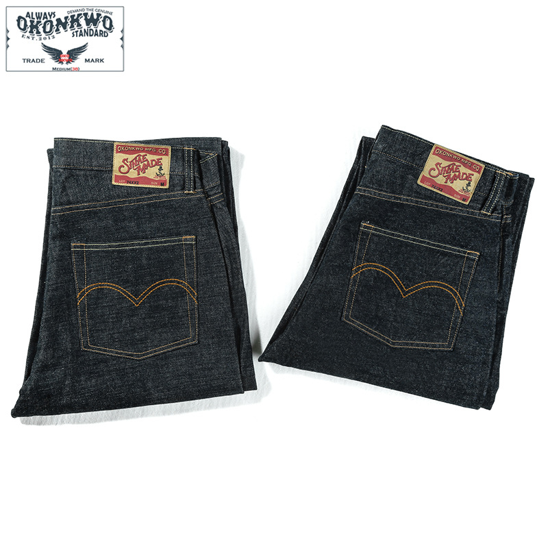 Levis Jeans 501 - Новые мужские прямые джинсы OKONKWO в