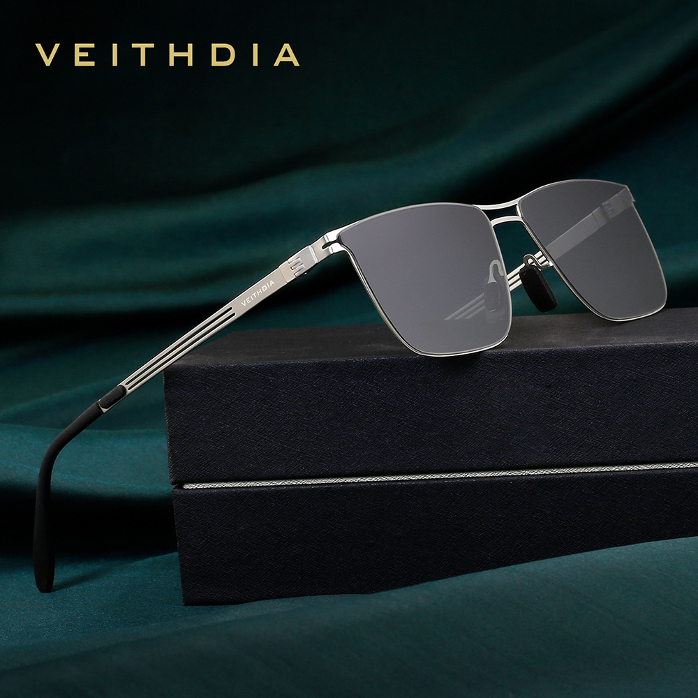 Sunglasses Aviator Polarized - VEITHDIA Мужские поляризационные солнцезащитные очки с