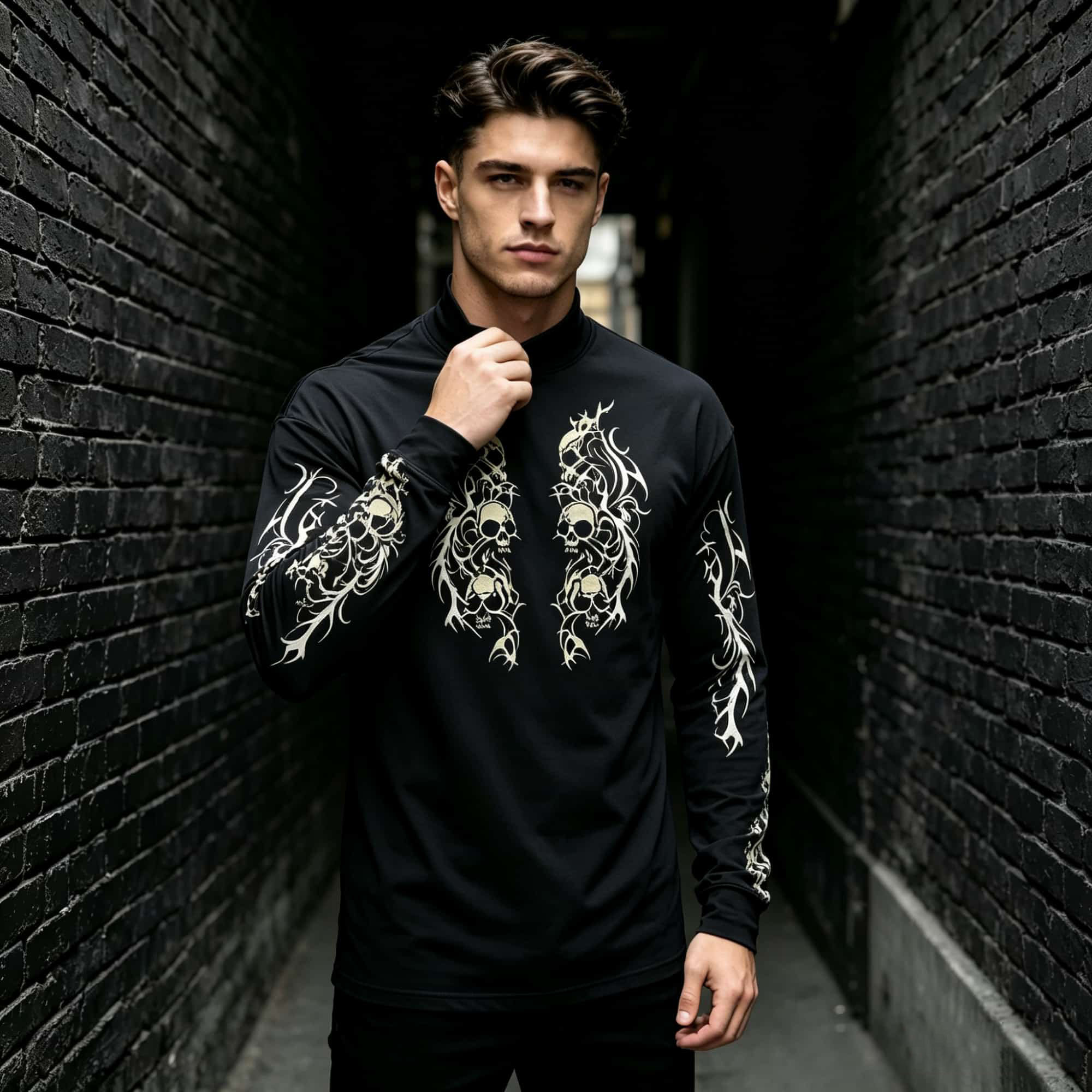 Мужская футболка с высоким вор – обзор и цена Tee Graphic Print