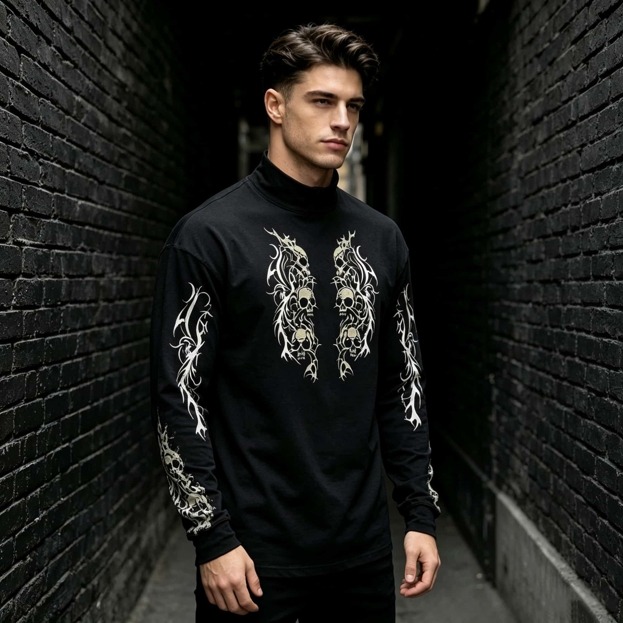 Мужская футболка с высоким вор – обзор и цена Tee Graphic Print