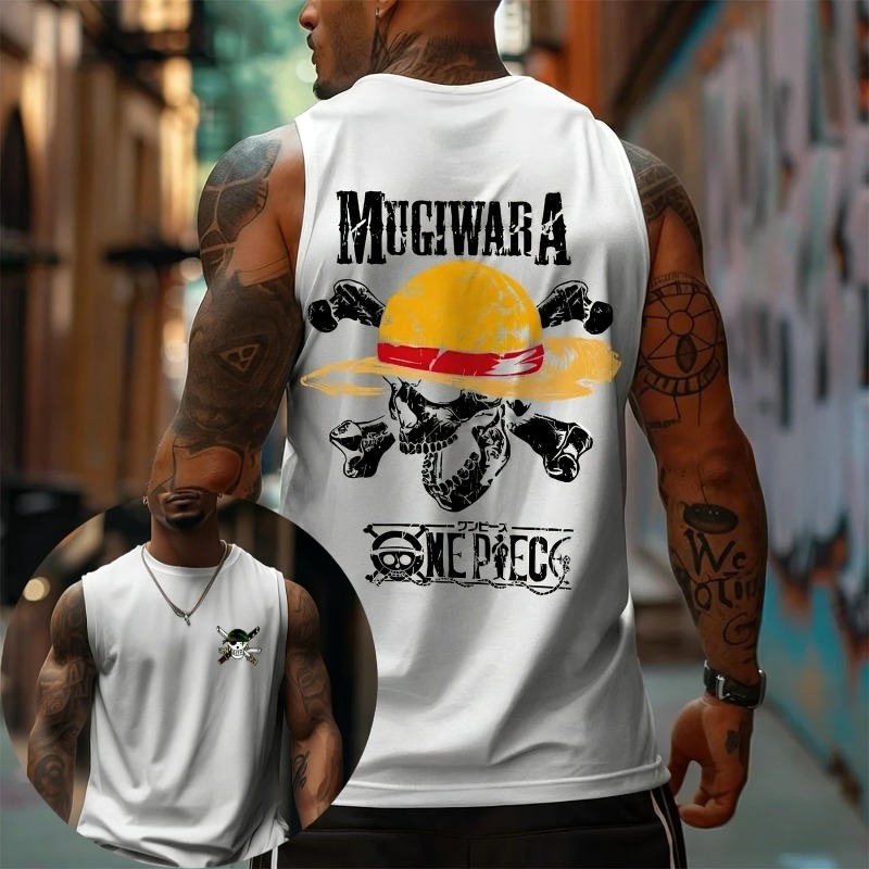 Футболка без рукавов One Piece – обзор и цена Tank Top Muscle
