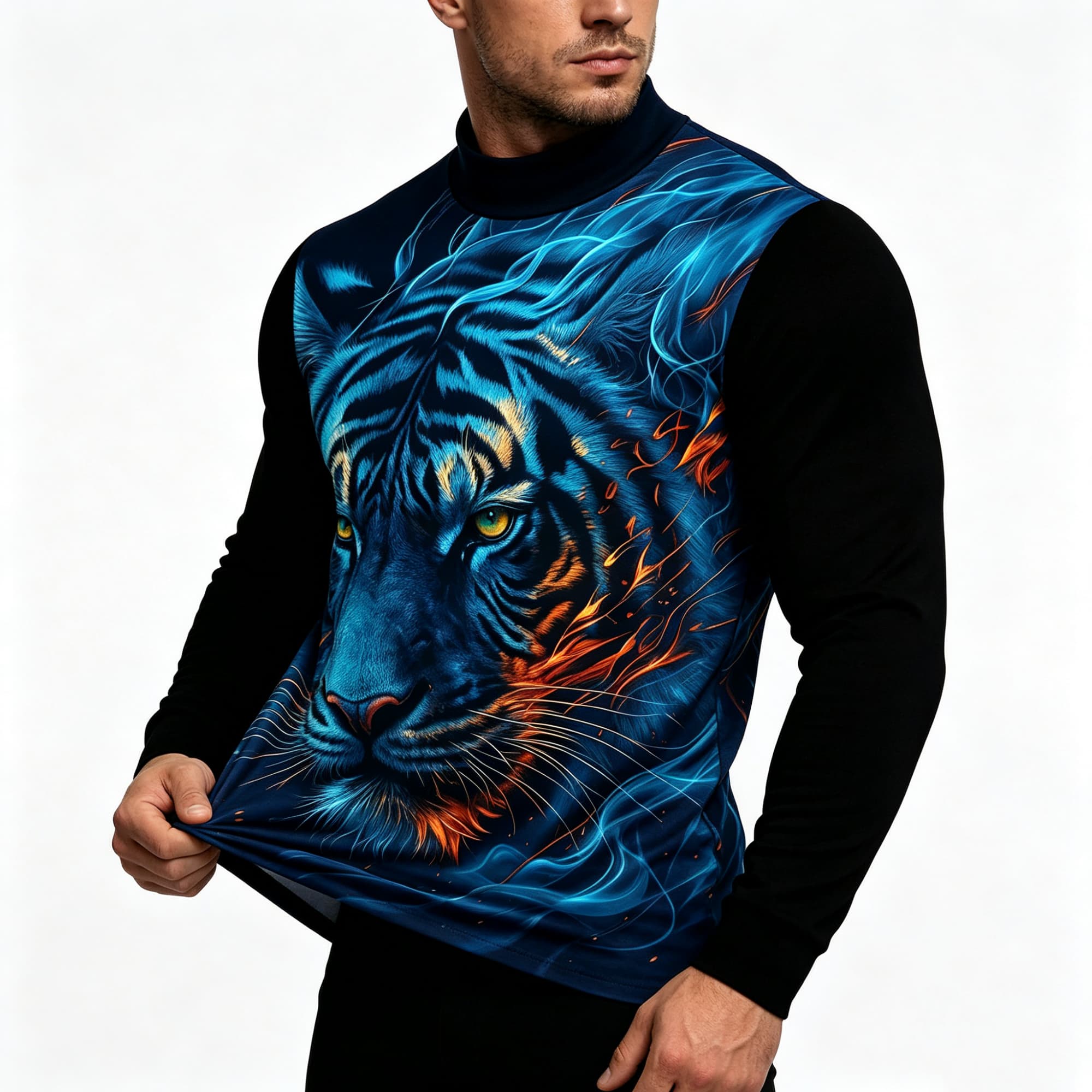 Мужская футболка с высоким вор – обзор и цена Tee Graphic Print