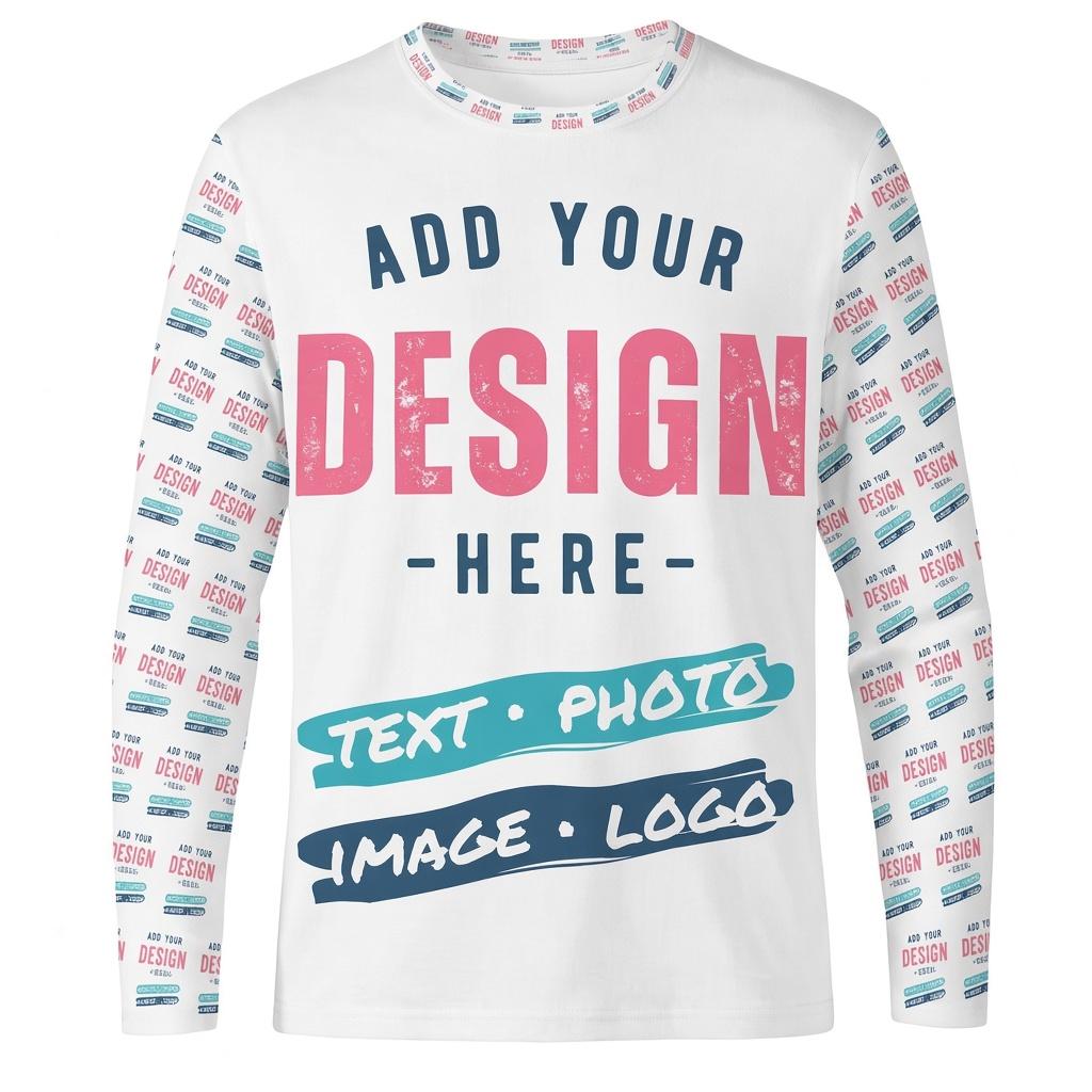 Футболка с длинным рукавом, из – обзор и цена Tee Graphic Print